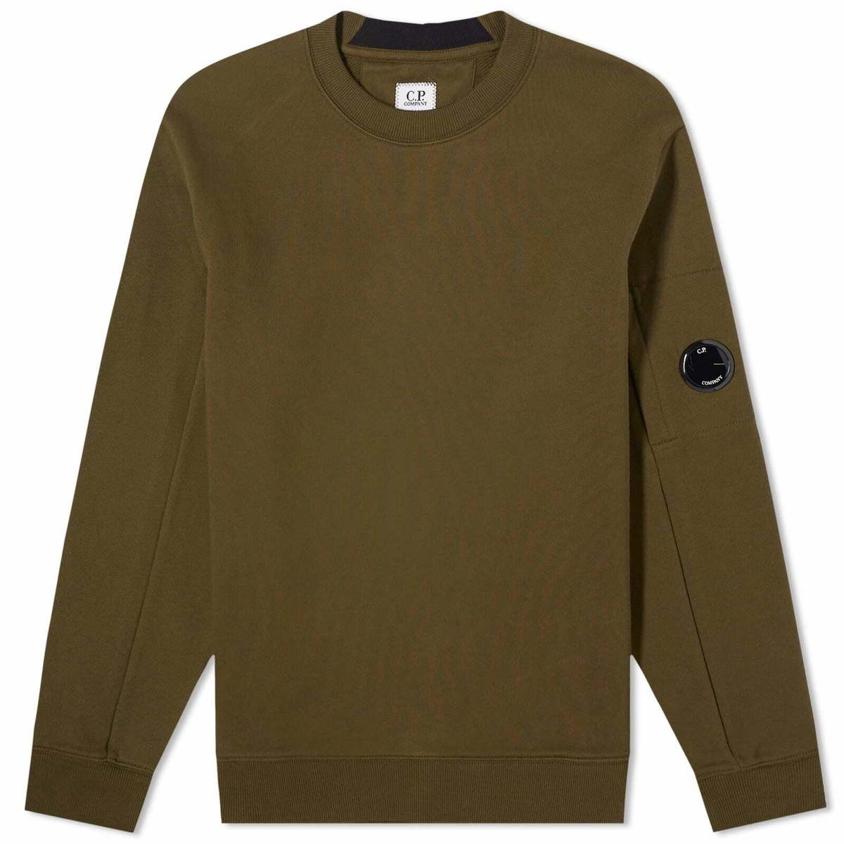 Cp company lens outlet crew neck sweatshirt