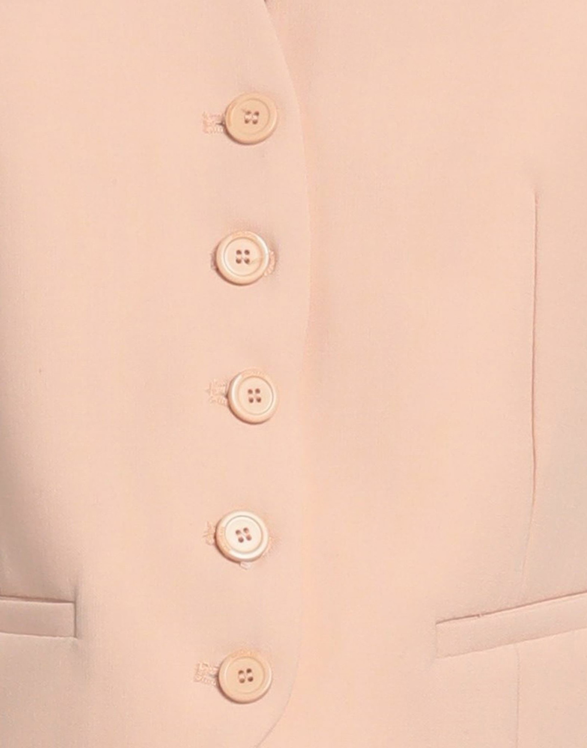 Semicouture Womens Tailored Vest Light in Pink