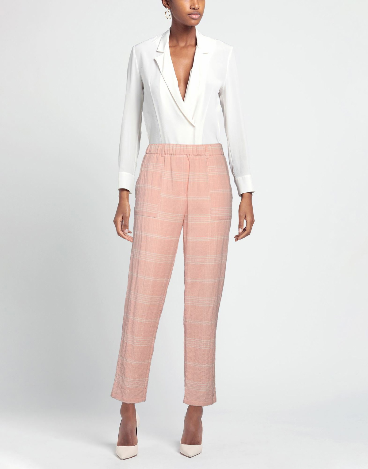 Skills & Genes Womens Pants in Blush