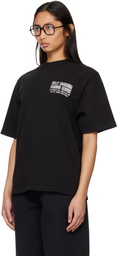 WILLY CHAVARRIA Black 'Fashion Services' Standard T-shirt