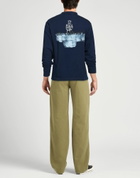 C. p. Company Mens Sweatshirt in Blue