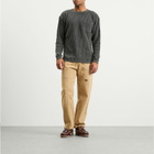 Manastash Men's Heavy Snug Thermal Long Sleeve T-Shirt in Black