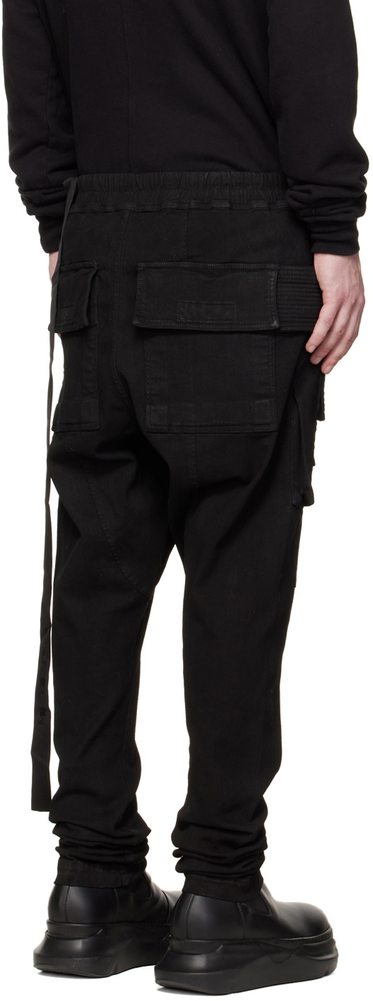DRKSHDW Men's Cargo Pants Stefan Black