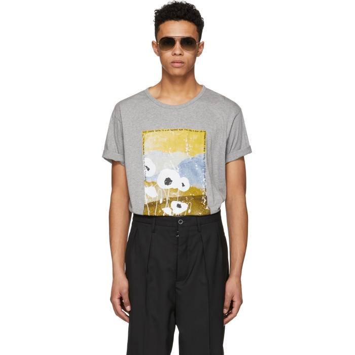 Photo: Acne Studios Grey Naive Pop T-Shirt 