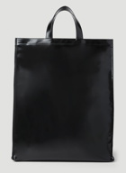 Acne Studios - Embossed Logo Shopper Tote Bag in Black
