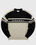 Marant Colby Sweater Black/Beige - Mens - Pullovers
