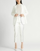 Peserico Womens Pants in Off white