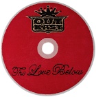Curves by Sean Brown SSENSE Exclusive Red 'The Love Below' CD Rug