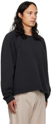 Acne Studios Black Embossed Sweatshirt