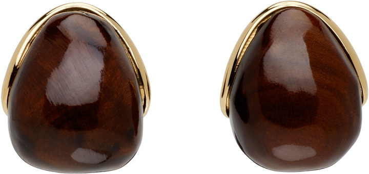 Photo: JACQUEMUS 'Les Mini Boucles Raisin' Earrings