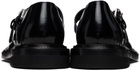 Moschino Black Mary Jane Oliver Loafers