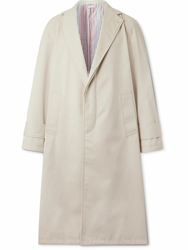 Photo: Thom Browne - Twill Trench Coat - Neutrals