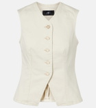 7 For All Mankind Lady denim vest