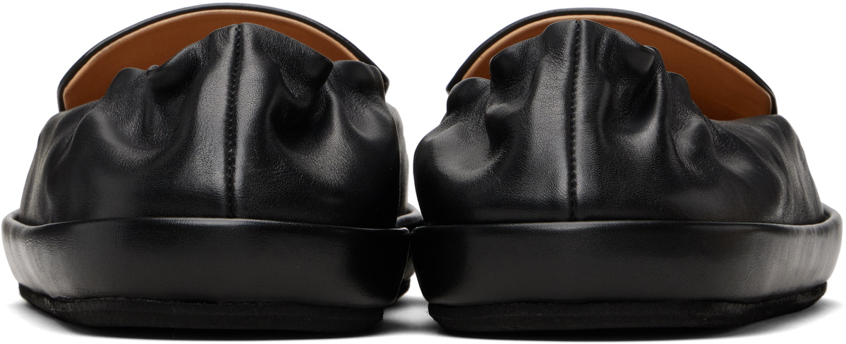 す*る様 marsell 革靴　41 Marsèll Black Scatopelle Leather Loafers Marsèll