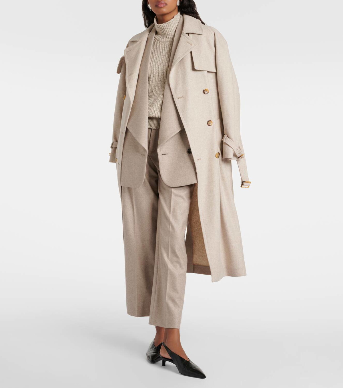 Loro Piana Sheri virgin wool and cashmere jacket Loro Piana