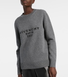 Givenchy Logo wool and cashmere sweater