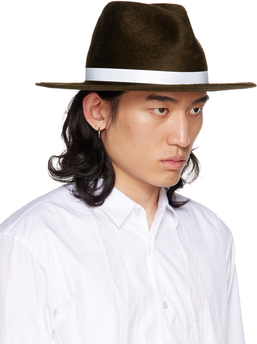 Kijima takayuki ハット　ラビットファー　undercover Undercover Brown Kijima Takayuki Edition Rabbit Fur Fedora