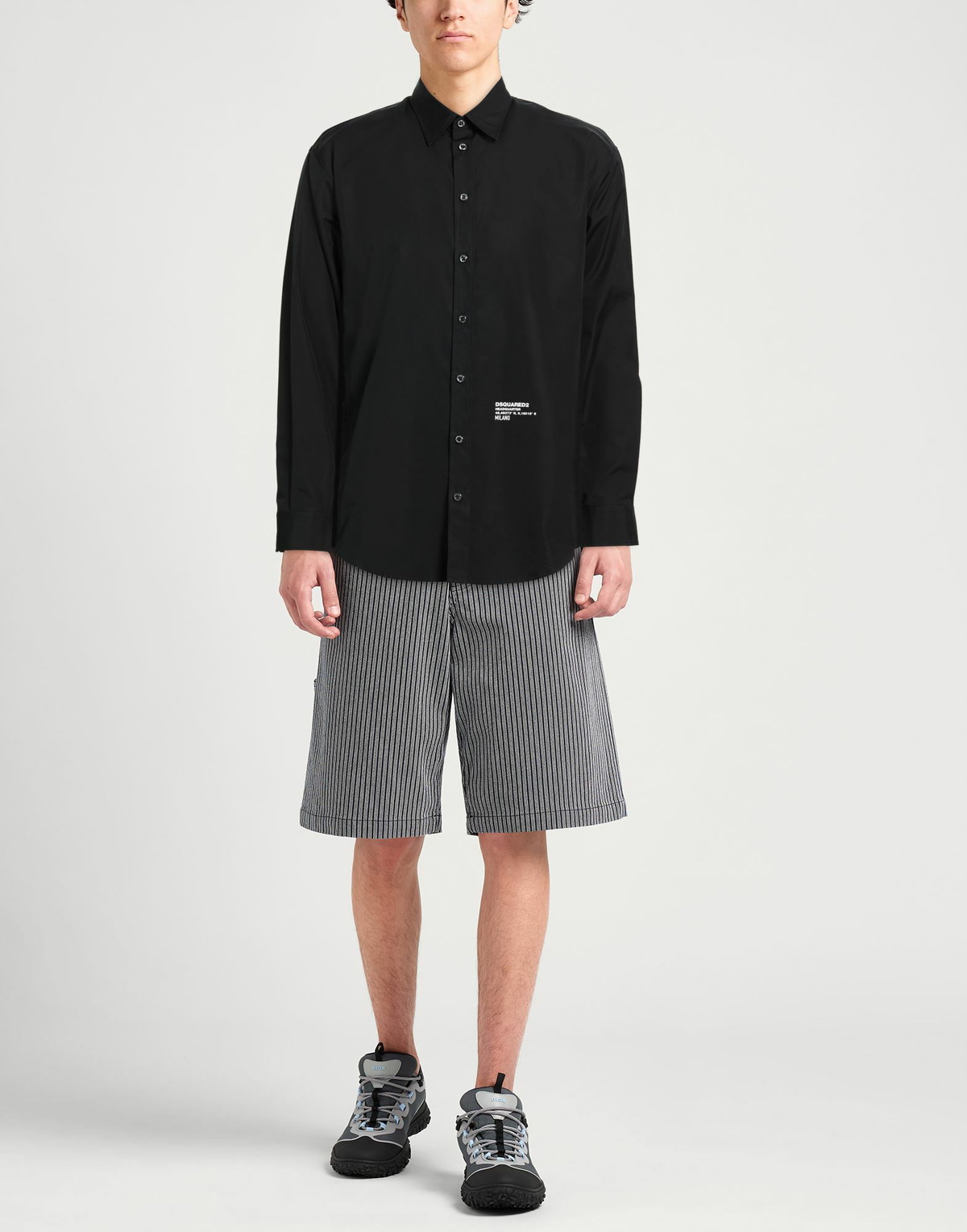 Dsquared2 Mens Shirt in Black