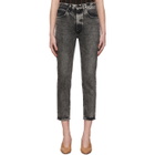 Moussy Vintage Black Sparks Boy Skinny Jeans