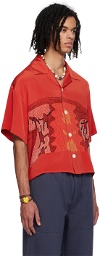 Glass Cypress Red Inferno Shirt