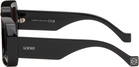 LOEWE Black Paula's Ibiza Dive Sunglasses