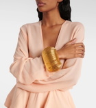 Alaïa Slinky cuff bracelet