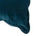 The Conran Shop Velvet Scallop Cushion Cover in Blue 