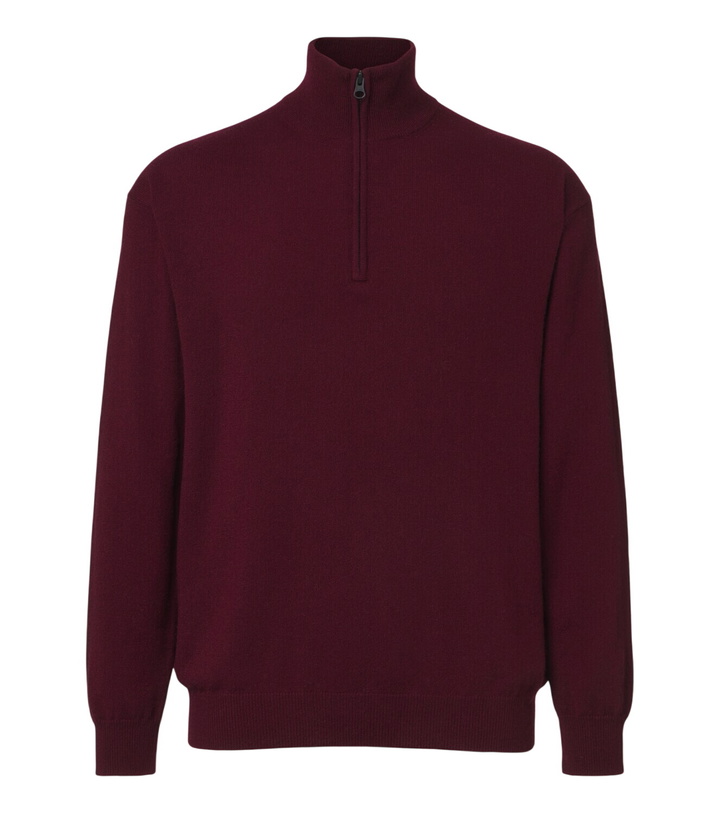 Photo: Lisa Yang Augustus cashmere half-zip sweater