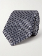 GIORGIO ARMANI - 8cm Striped Silk-Jacquard Tie - Unknown