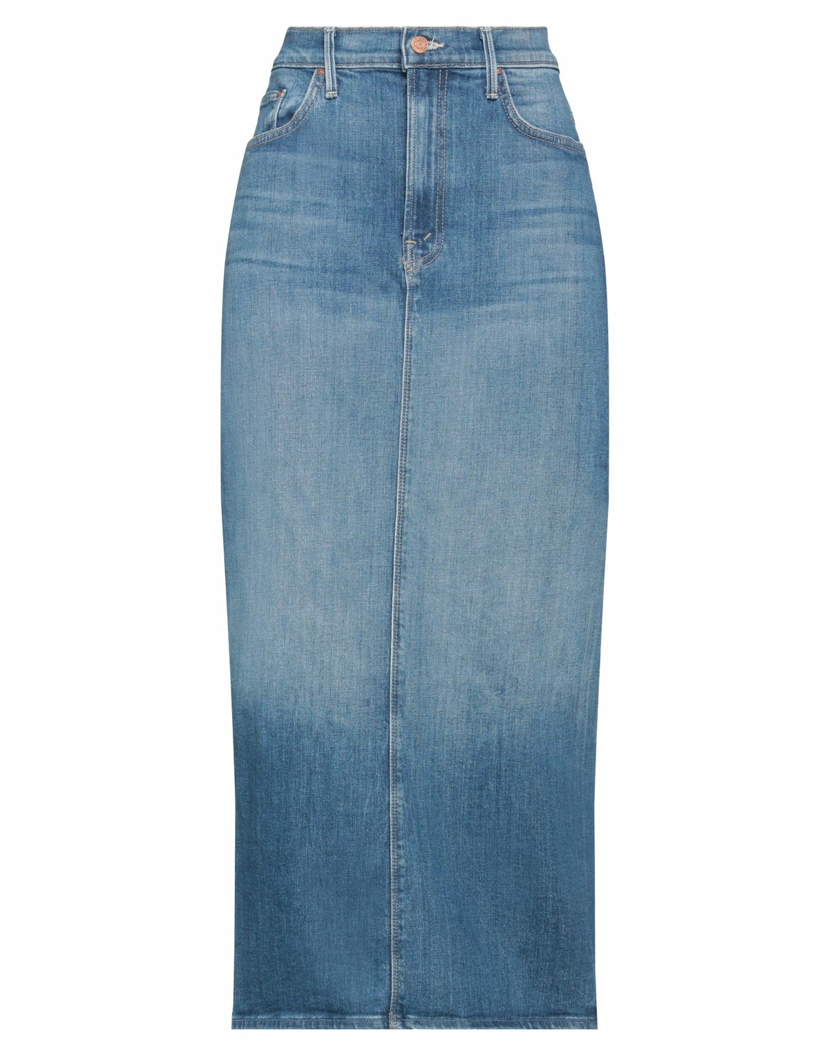Mother Womens Denim skirt in Blue