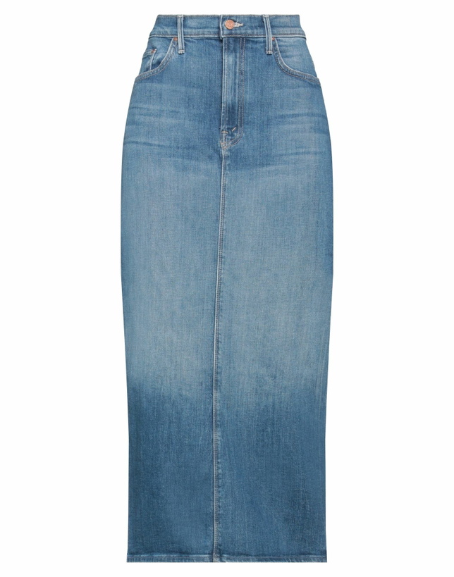 Photo: Mother Womens Denim skirt in Blue