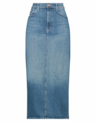 Mother Womens Denim skirt in Blue