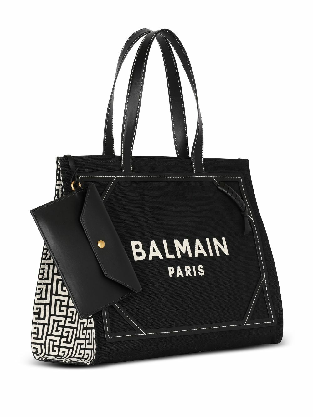 Balmain Bicolor Calf Leather Bos Taurus Backpack main image 1