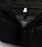 Prada Re-Nylon leather-trimmed duffel bag