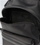 Saint Laurent - Nylon and leather City backpack