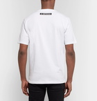 Helmut Lang - Slim-Fit Logo-Print Cotton-Jersey T-Shirt - Men - White