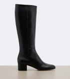 Gianvito Rossi Joelle leather knee-high boots