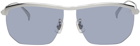 Dunhill Silver Rimless Sunglasses