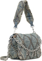 Diesel Blue Charm-D Shoulder S Bag
