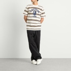 A Bathing Ape Men's College Stripe T-Shirt in White