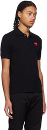 COMME des GARÇONS PLAY Black Heart Polo