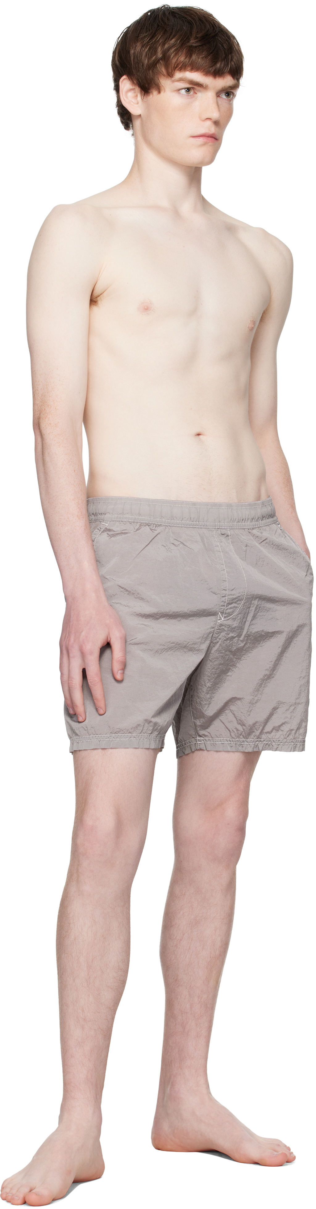 Stone Island Pink B100004 Nylon Metal ECONYL Swim Shorts