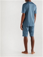 Zimmerli - Sea Island Cotton-Jersey Pyjama Shorts - Blue