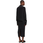 Winnie Black Bond Cuff Dress