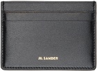 Jil Sander Black Credit Card Holder