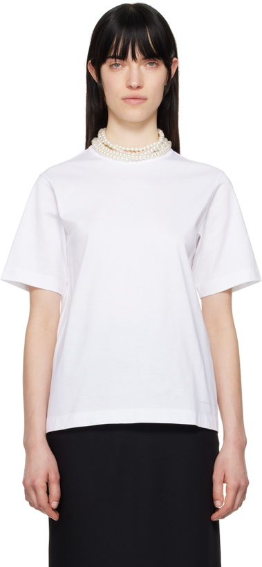 Photo: Carven White Pearl T-shirt