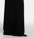 Max Mara Elegante cady wide-leg pants