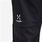 Haglöfs Men's Morän Softshell Pants in True Black