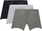 SKIMS Three-Pack Multicolor SKIMS Stretch 5 Boxer Briefs