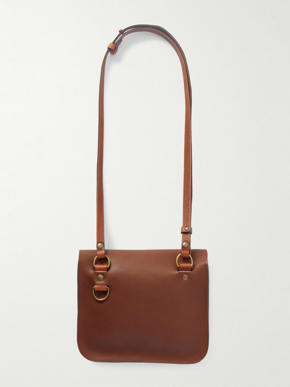 Bleu de Chauffe - Cartouche Cartridge Full-Grain Leather Messenger Bag
